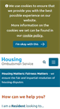 Mobile Screenshot of housing-ombudsman.org.uk